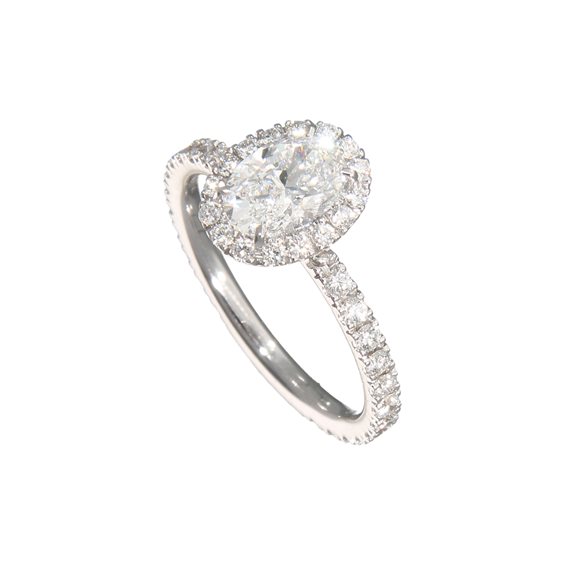 Anillo Crivelli Mujer DIAMANTI in Oro blanco Diamante 1.01 Ct 000-3490-372 - 000-3490-372